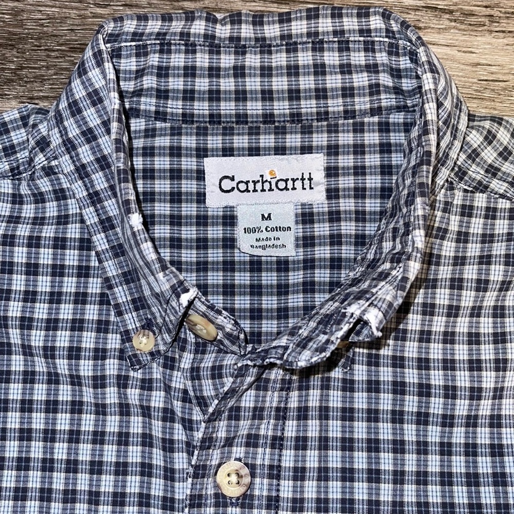 Carhartt Men’s Plaid Button Up